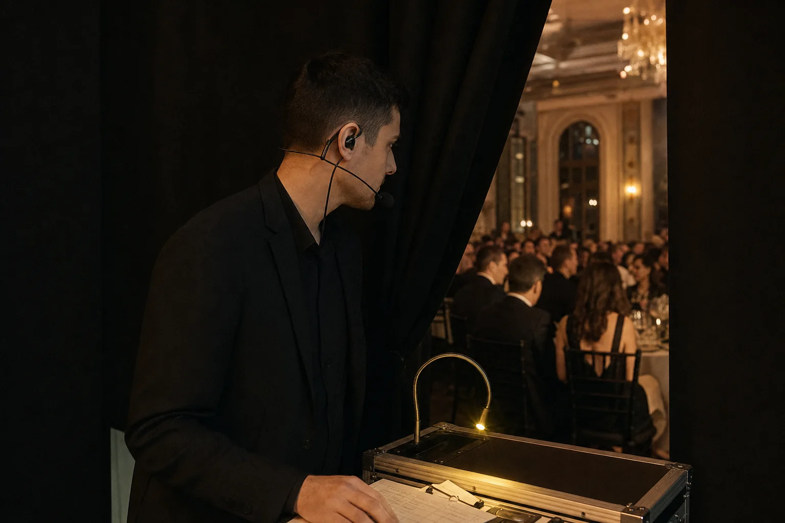 Coordonare live în timpul evenimentului